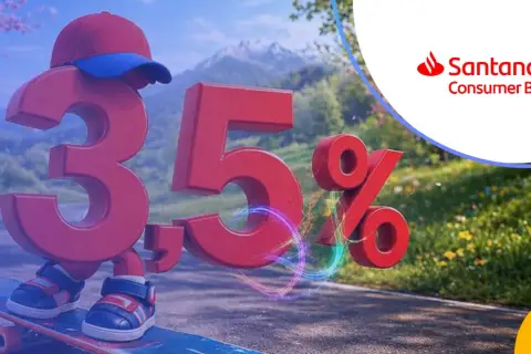 3,5% na koncie oszczędnościowym bez konta osobistego. Santander Consumer Bank zaprasza do skorzystania z oferty.